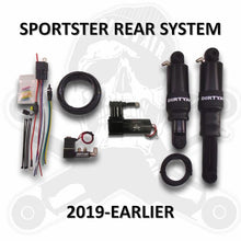 Load image into Gallery viewer, DIRTY AIR Sportster Rear Air Suspension System
