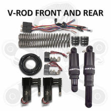 Load image into Gallery viewer, DIRTY AIR V-ROD Basic Front and Rear Air Suspension System
