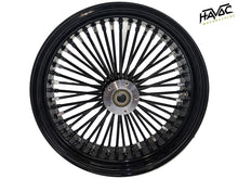 Load image into Gallery viewer, Fat Spoke Wheel, 18x5.5 Dual Disc Front, Black, for 2008-Present Touring Models with ABS

