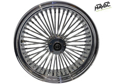 Load image into Gallery viewer, Fat Spoke Wheel, 16 x 3.5 Rear Wheel, Chrome, Harley FXST Softail Standard, Custom, Night Train, and Springer 2000-2005 and FLST Softail Heritage, Fat Boy, Deluxe 2000-2007
