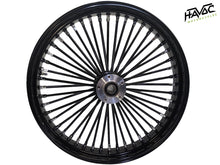 Load image into Gallery viewer, Fat Spoke Wheel, 21 x 3.5 Dual Disc Front, Black, for 2000-2007 Touring Models
