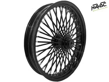 Load image into Gallery viewer, Fat Spoke Wheel, 21 x 3.5 Single Disc Front, Black, FLST (S/C/N, F), Slim, Heritage, Deluxe, Fatboy 2007-2017 with ABS
