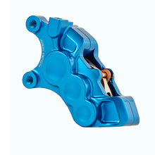 Load image into Gallery viewer, 6-PISTON DIFFERENTIAL BORE BRAKE CALIPERS, 11.8&quot; BLUE

