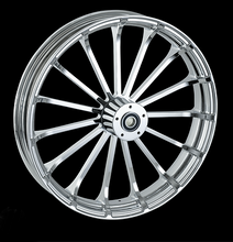 Load image into Gallery viewer, Replicator REP-02 (Talon) Chrome Wheel - 3D / Front in Canada at Havoc Motorcycles
