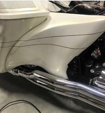 Load image into Gallery viewer, Harley Smooth Flow Pop On Side Filler Panels 2009 To 2019
