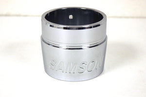 “Samson” 3″ Engraved End Cap – Chromed