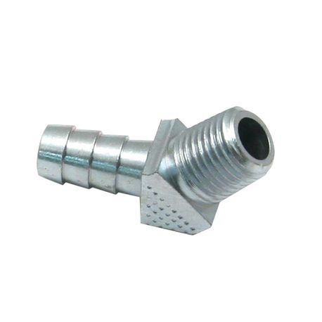45° Pipe Fitting, 1/4-18 NPTF x .375
