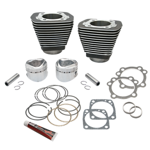 89" 3-1/2" Bore Cylinder and Piston Kit for 1984-'99 HD Big Twins With Super Stock® Heads