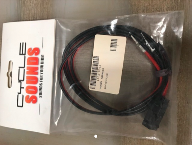 Cycle Sounds Power Harness