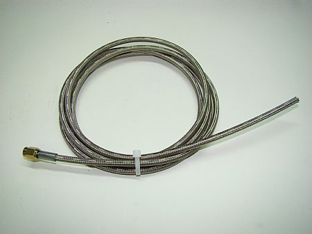 CC-108 - hose, hydraulic, 9', steel braid, ea.