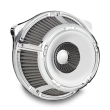 Load image into Gallery viewer, SLOT TRACK INVERTED SERIES AIR CLEANER, CHROME
