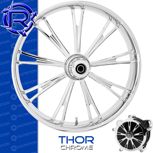 Rotation Thor Chrome Touring Wheel / Rear