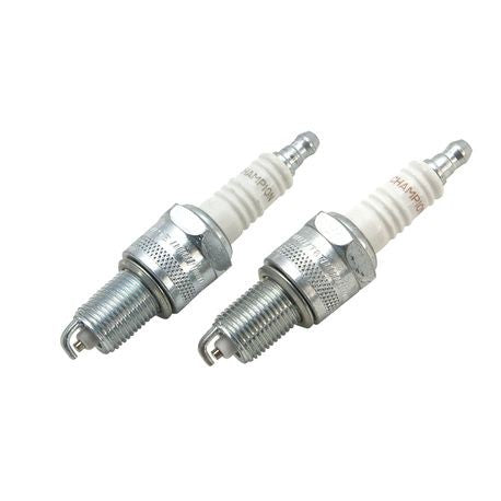 2 Pack - 14mm Long Reach Champion® Spark Plugs for Evolution®, Vintage Models, and S&S 3 5/8