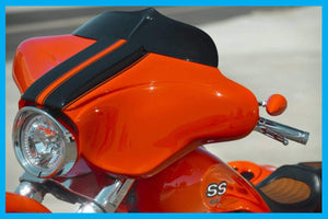 Harley BMF 3D Street Glide Windshield 1998 To 2013