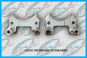 Harley Slotted Front Fender Mounting Blocks 1998 To 2013