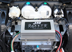 J&M REFURBISHED ROKKER® XXRP 630W 4-CH DSP PROGRAMMABLE AMPLIFIER KIT 2014-2020 HARLEY® STREETGLIDE W/REAR OR LWR SPKRS