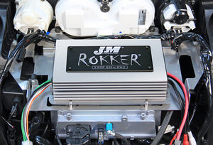 J&M STAGE-5 ROKKER® XXRP 800W 4-CH DSP PROGRAMMABLE AMPLIFIER KIT FOR 2014-2021 HARLEY® ULTRA/LTD/TRI-GLIDE