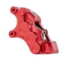 Load image into Gallery viewer, 6-PISTON DIFFERENTIAL BORE BRAKE CALIPERS, 11.8&quot; RED

