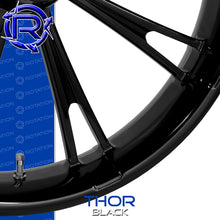 Load image into Gallery viewer, Rotation Thor Gloss Black Touring Wheel / Front
