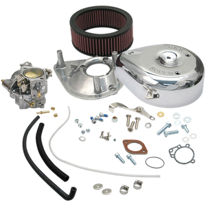 Super E Partial Carburetor Kit for 1936-'84 Big Twin Models, Standard Tanks (no manifold and mounting hardware included)