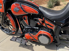 Load image into Gallery viewer, Harley Front Floorboards The Loot Series 1993 To 2023 Chrome Or Contrast Black
