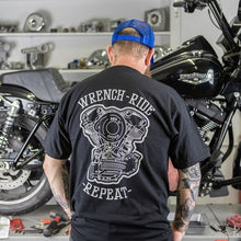 Load image into Gallery viewer, Wrench Ride Repeat KN T-Shirt
