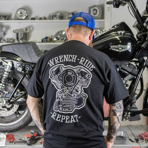 Wrench Ride Repeat KN T-Shirt