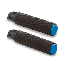 Load image into Gallery viewer, KNURLED FOOTPEGS, BLUE
