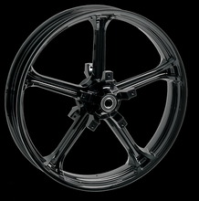 Load image into Gallery viewer, Replicator REP-07 (Tomahawk) Black Wheel - 3D / Rear in Canada at Havoc Motorcycles
