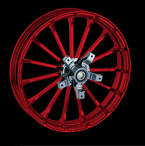 Replicator REP-02 (Talon) Red Wheel - 3D / Rear in Canada at Havoc Motorcycles
