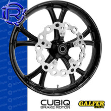Load image into Gallery viewer, Rotation Titan Gloss Black Touring Wheel / Front
