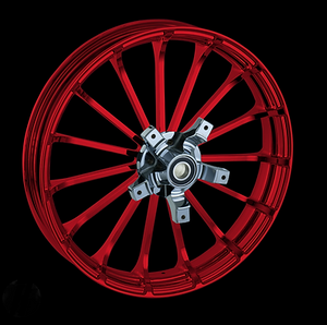Replicator REP-02 (Talon) Red Wheel - 3D / Front in Canada at Havoc Motorcycles