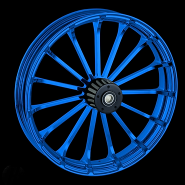 Replicator REP-02 (Talon) Blue Wheel - 3D / Rear in Canada at Havoc Motorcycles