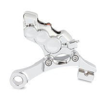 Load image into Gallery viewer, REAR 6-PISTON DIFFERENTIAL BORE BRAKE CALIPERS, CHROME
