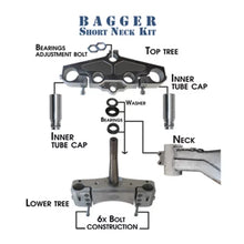 Load image into Gallery viewer, BUILDERS KIT Weld In Short neck Tube and Tree kit - 1990-2022
