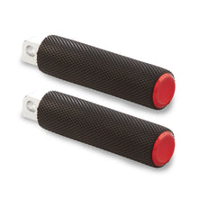 Load image into Gallery viewer, KNURLED FOOTPEGS, RED

