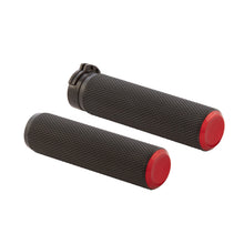 Load image into Gallery viewer, KNURLED GRIPS, RED
