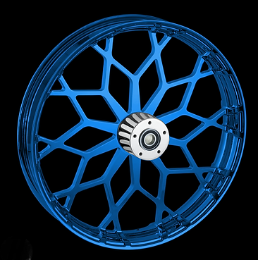 Replicator REP-04 (Prodigy) Blue Wheel - 2D / Rear in Canada at Havoc Motorcycles