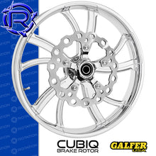 Load image into Gallery viewer, Rotation Saturn Chrome Touring Wheel / Front
