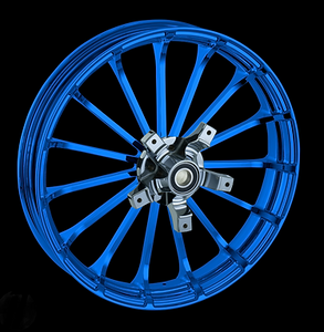Replicator REP-02 (Talon) Blue Wheel - 3D / Front in Canada at Havoc Motorcycles