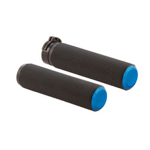 Load image into Gallery viewer, KNURLED GRIPS, BLUE
