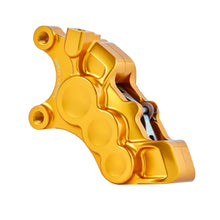 Load image into Gallery viewer, 6-PISTON DIFFERENTIAL BORE BRAKE CALIPERS, 11.8&quot; GOLD
