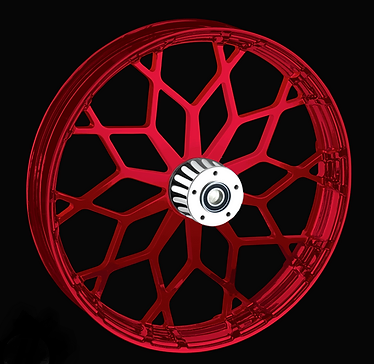 Replicator REP-04 (Prodigy) Red Wheel - 2D / Rear in Canada at Havoc Motorcycles