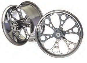 94-962 ULTIMA® CNC MACHINED, POLISHED ALUMINUM BELT DRIVE PULLEYS KOOL KAT® 2000 & LATER, 1-1/8” 65 TOOTH