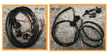 18-230 Harness with black switches for 1982 thru 1995 Big Twin and 1982 thru 1995 Sportster®.