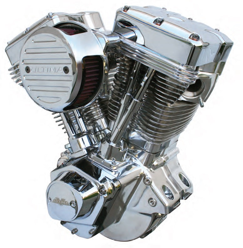 298-252 ULTIMA® EL BRUTO® 100 ci COMPLETE COMPETITION SERIES ENGINES POLISHED FINISH