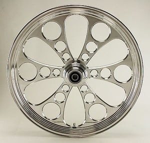 Billet Wheel, Rotor, Pulley & Tire Package
