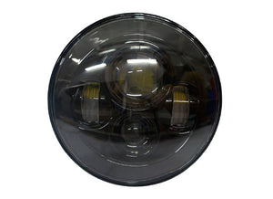 Black 7" LED Headlight for Harley Touring models