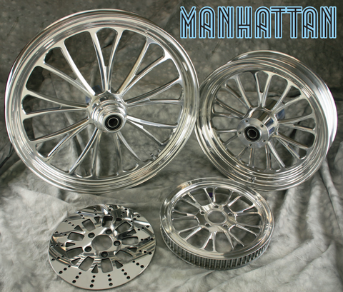 Manhattan Polished Wheels  (FRONT)