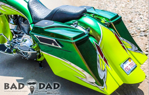 COMPETITION SERIES STRETCHED SADDLEBAGS FOR 1993-2013